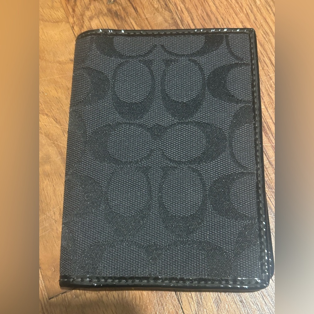 Coach Passport Holder
